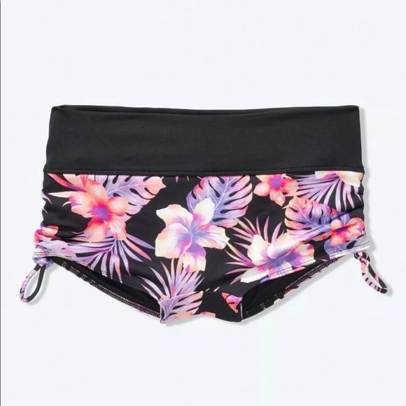 🔥2 FOR 40🔥 Victorias Secret Pink Gym to Swim Ruched Back Shortie - Picture 5 of 6